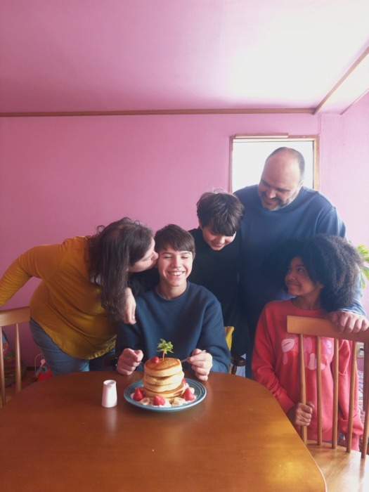 パンケーキと家族